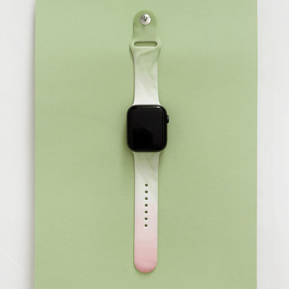 Strawberry Matcha Apple Watch Strap