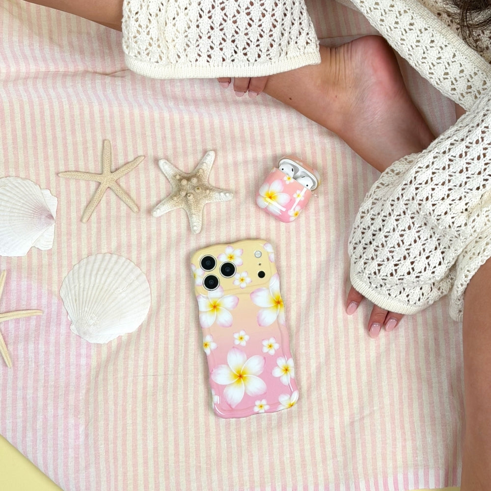 Wavy Phone Case - Aloha Bloom