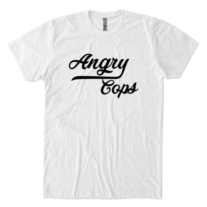 Angry Cops Logo T-Shirt