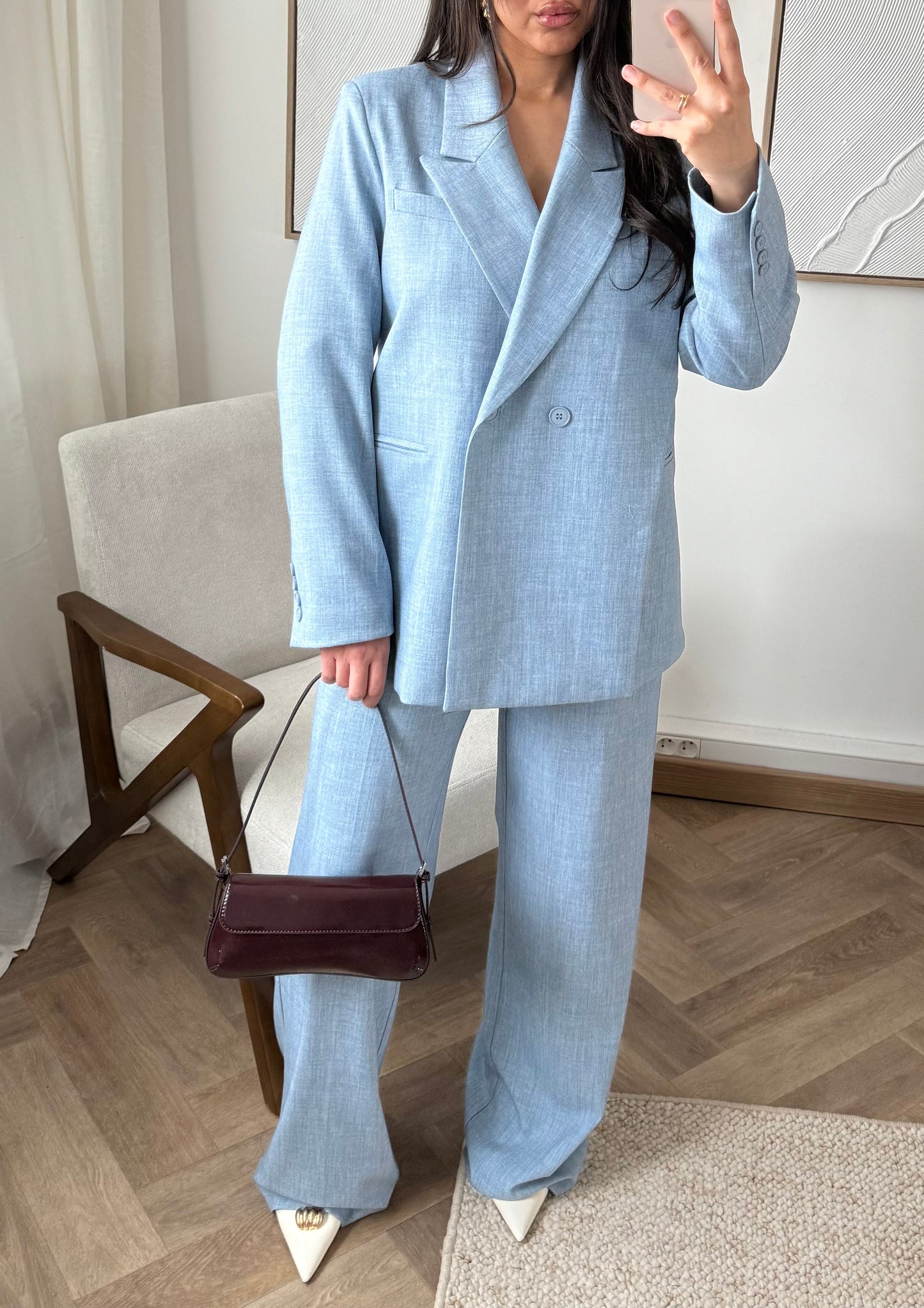 Pantalon P 2580 I Bleu Clair
