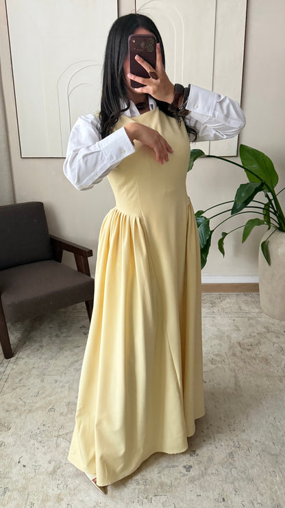 Robe Sans Manches Elina I Jaune