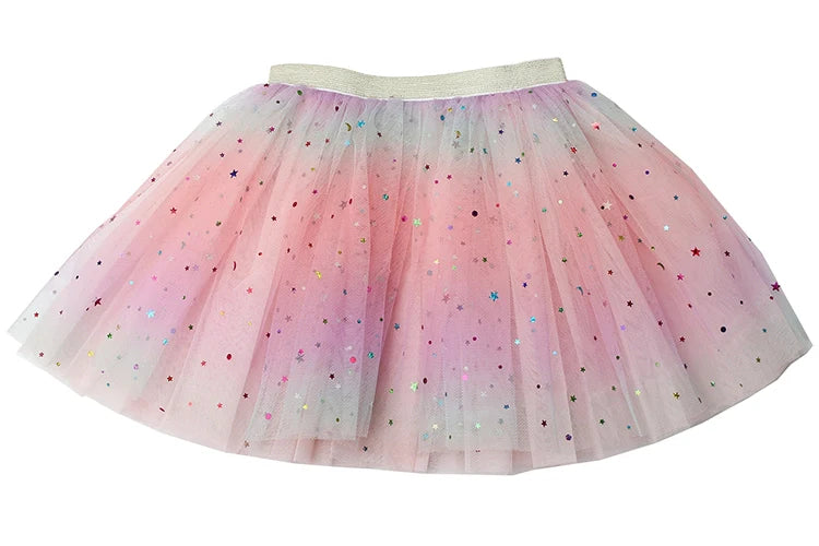 Cotton Candy Moon & Stars Tutu