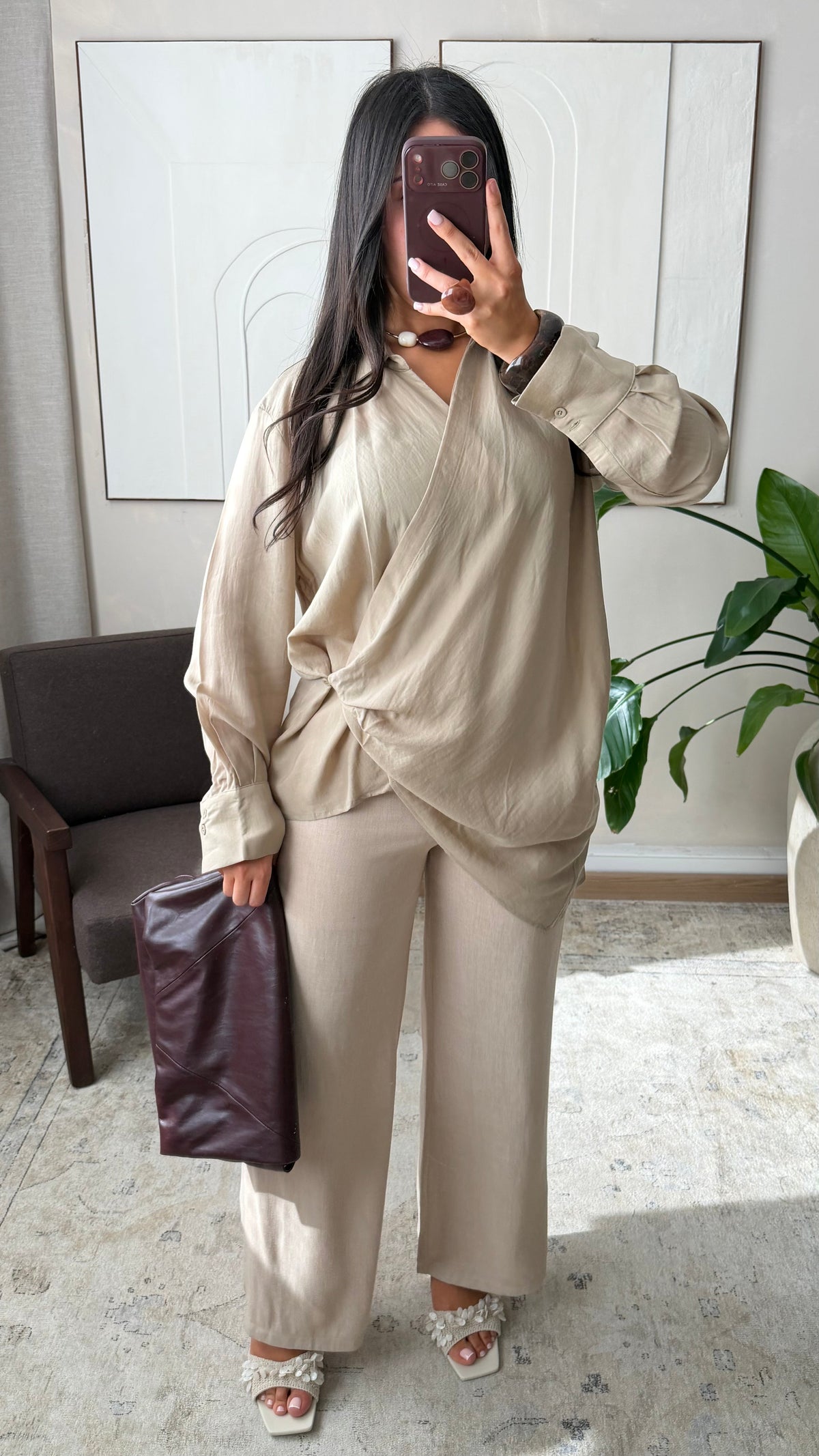 Pantalon d’été CUENCA  I Beige