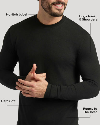 Staple Classic Long Sleeve Crew Neck 10-Pack