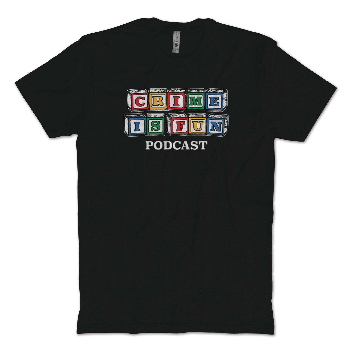 Crime Is Fun Logo T-Shirt