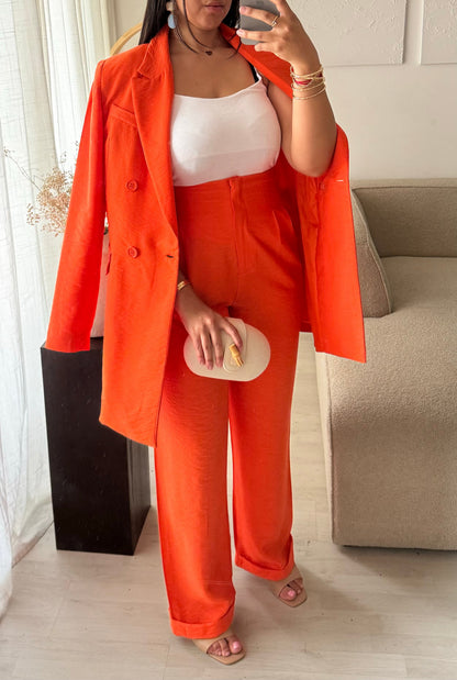 Pantalon Anita 030907 Orange Sanguine