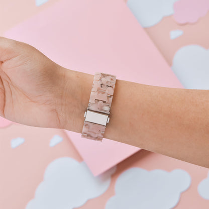 Luxe Pink Clouds Apple Watch Strap