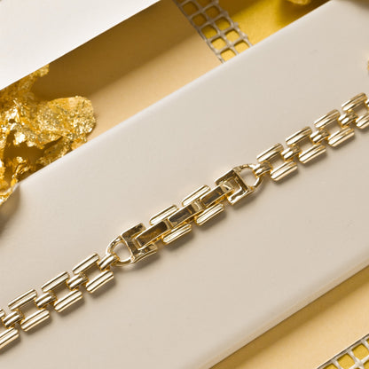 Square Gold Bracelet Apple Watch Strap