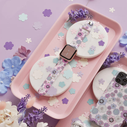 Pastel Flowers Apple Watch Strap