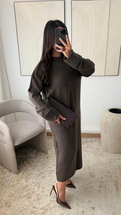 Robe Pull I Chocolat