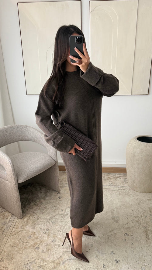 Robe Pull I Chocolat