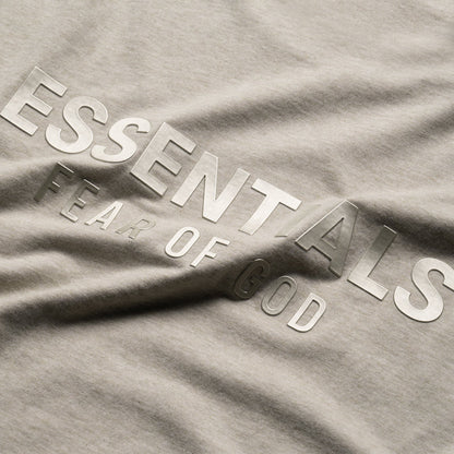 Fear Of God Essentials Classic Fit Tee - Heather Stone