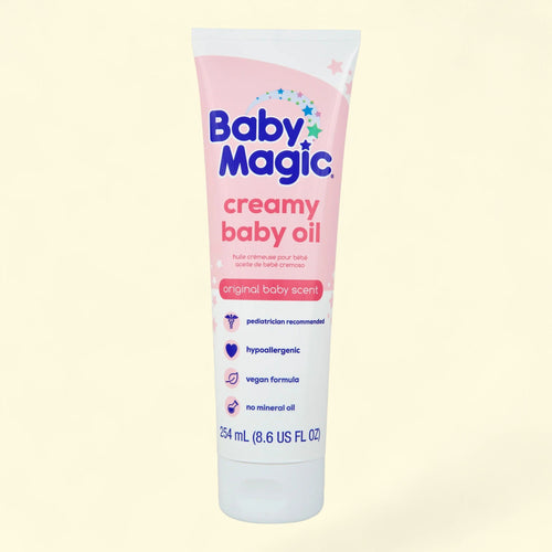 Baby Magic Creamy Baby Oil Lotion, 8.6 fl oz.