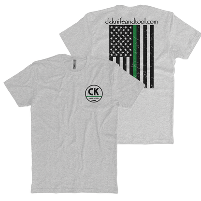 CK Knife and Tool Flag T-Shirt
