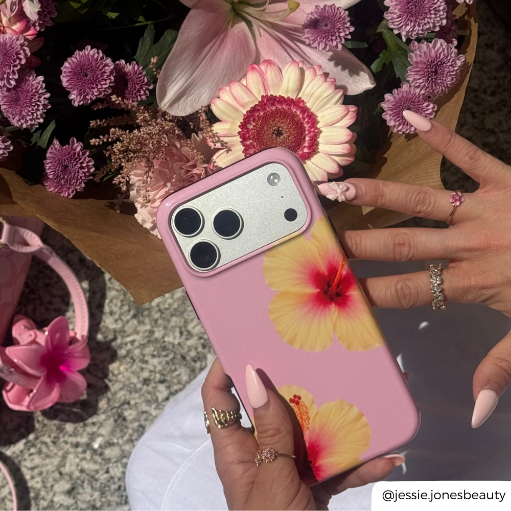 Tough Phone Case - Hibiscus Crush