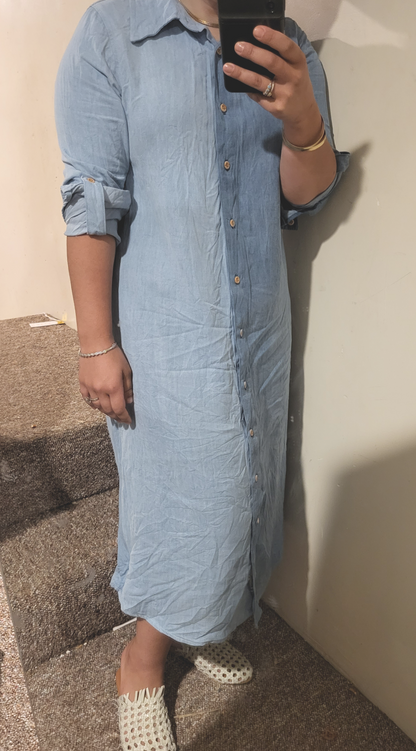 COMBO TENCEL DRESS