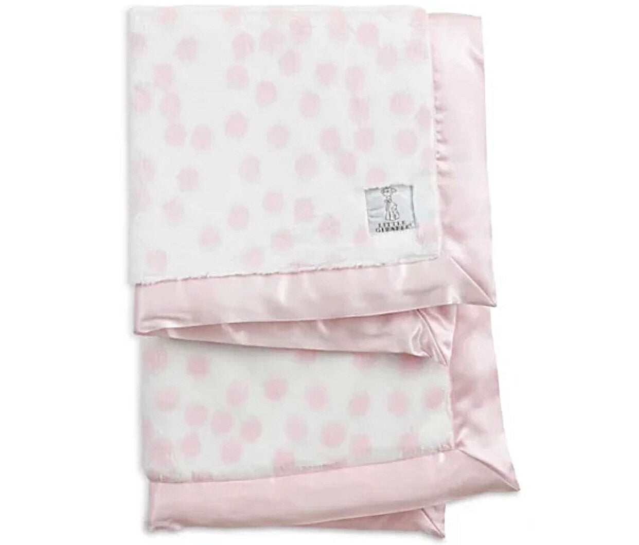 Little Giraffe Luxe Confetti Baby Blanket (Pink, Blue)
