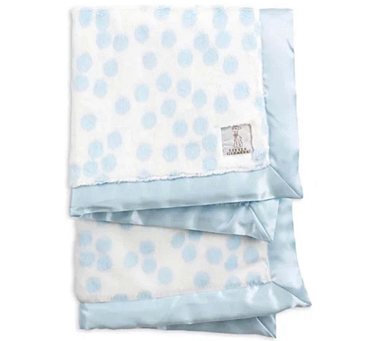 Little Giraffe Luxe Confetti Baby Blanket (Pink, Blue)