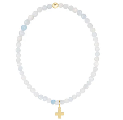 Enewton Classic 3mm Bracelet with Signature Cross Charm (3 Colors)