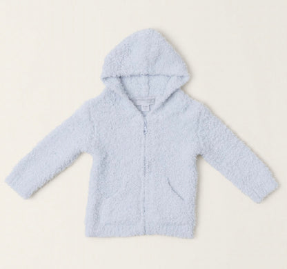 Barefoot Dreams CozyChic Infant Hoodie, Blue