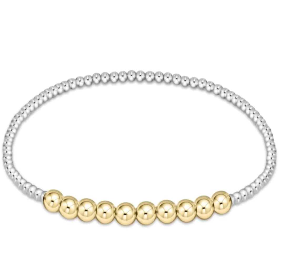 Enewton Beaded Bliss Mixed Metal Bracelet - 4mm