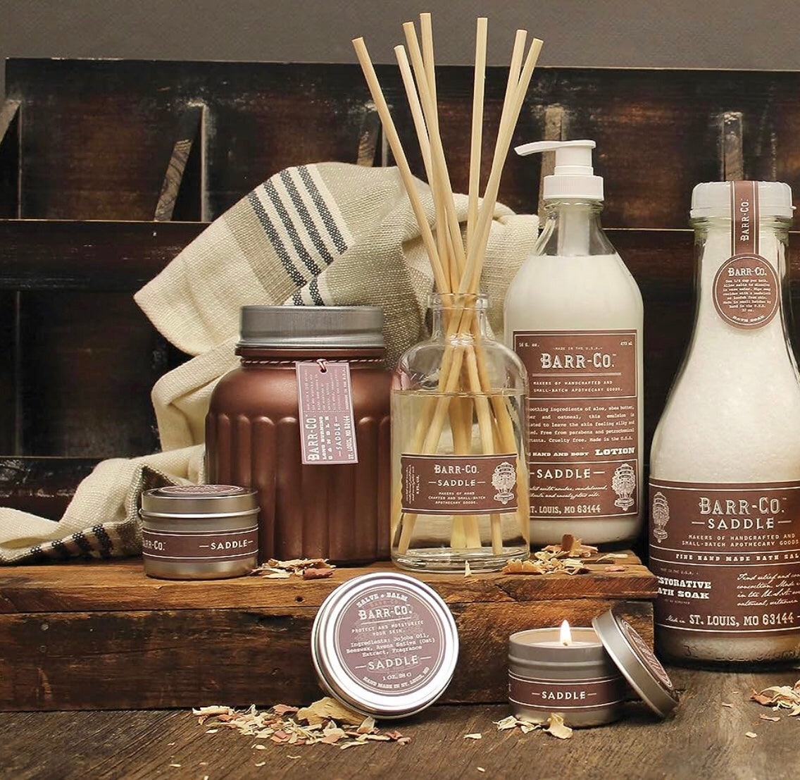 Barr-Co. Saddle Scent Shea Butter Lotion, 16 oz