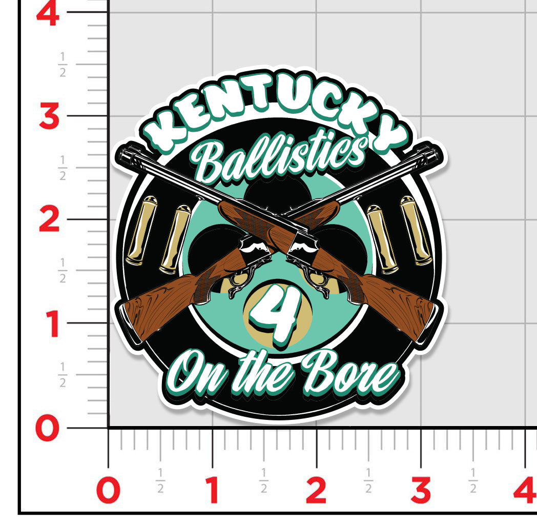 4 On The Bore Sticker