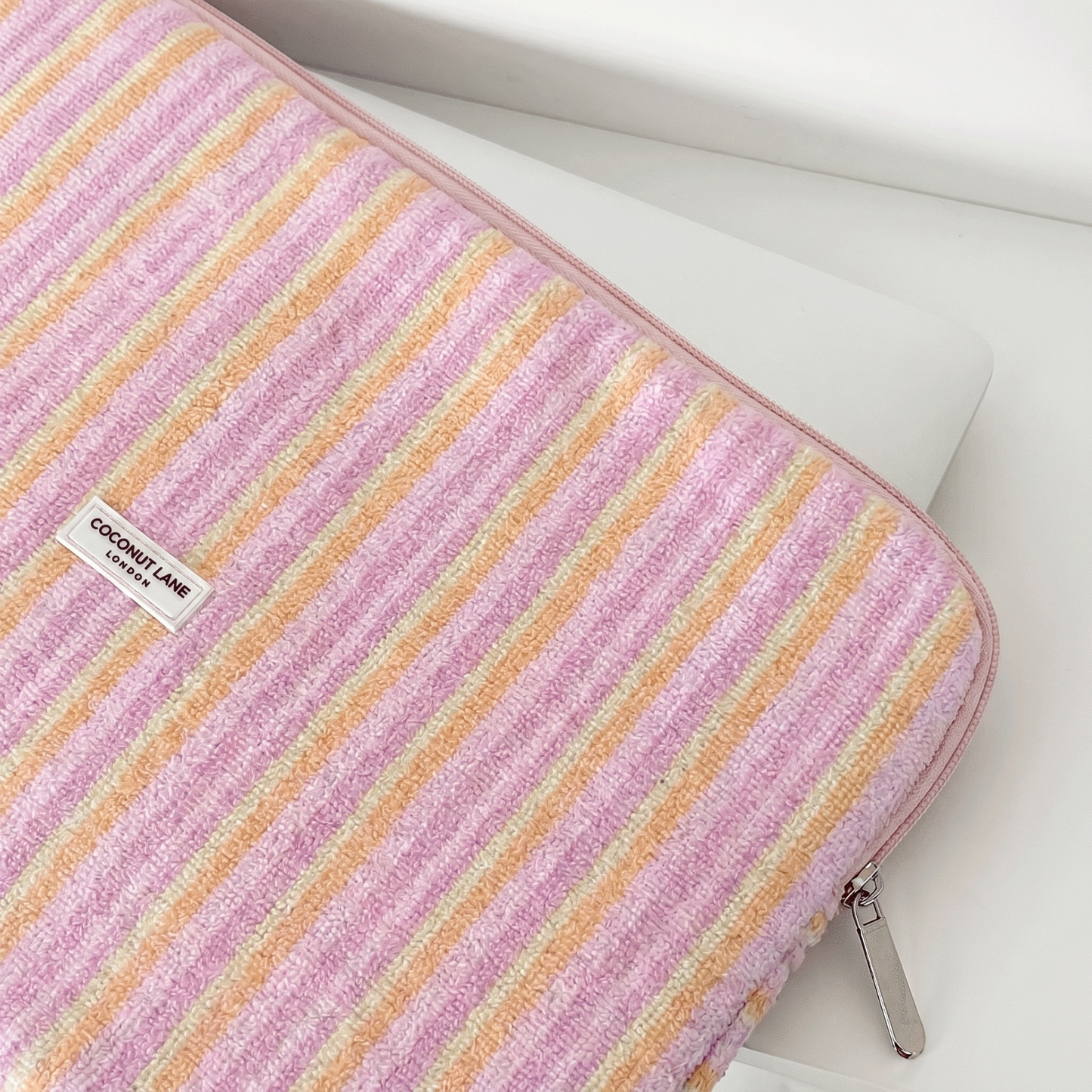 Pastel Stripes TOWEL Laptop Sleeve