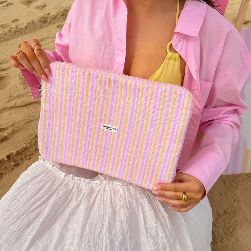Pastel Stripes TOWEL Laptop Sleeve