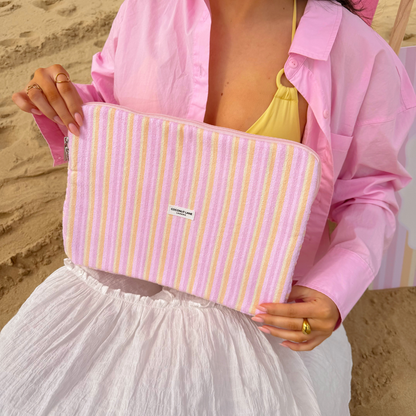 Pastel Stripes TOWEL Laptop Sleeve