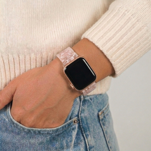 Luxe Pink Clouds Apple Watch Strap