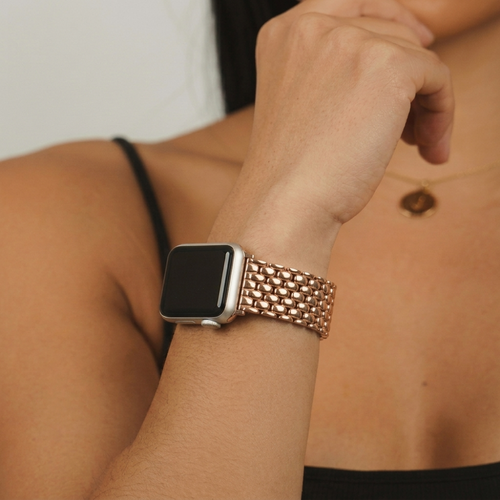 Mermaid Watch Strap - Rose Gold