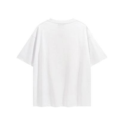 Gallery Dept T-shitrs Pattern plus Size round Neck Pullover Short Sleeve Men and Women