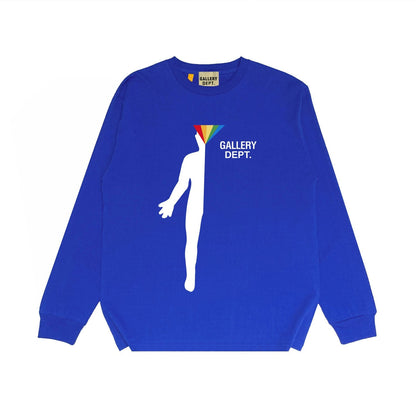 Gallery Dept Long Sleeved Shirt Fashion Brand Long Sleeve Long-Sleeved T-shirt Blouse