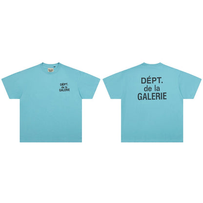 Gallery Dept T-Shirt Alphabet Slogan Short Sleeve T-Shirt