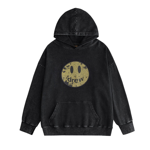 Drew House Hoodie Unisex Loose Casual Distressed Hoodie