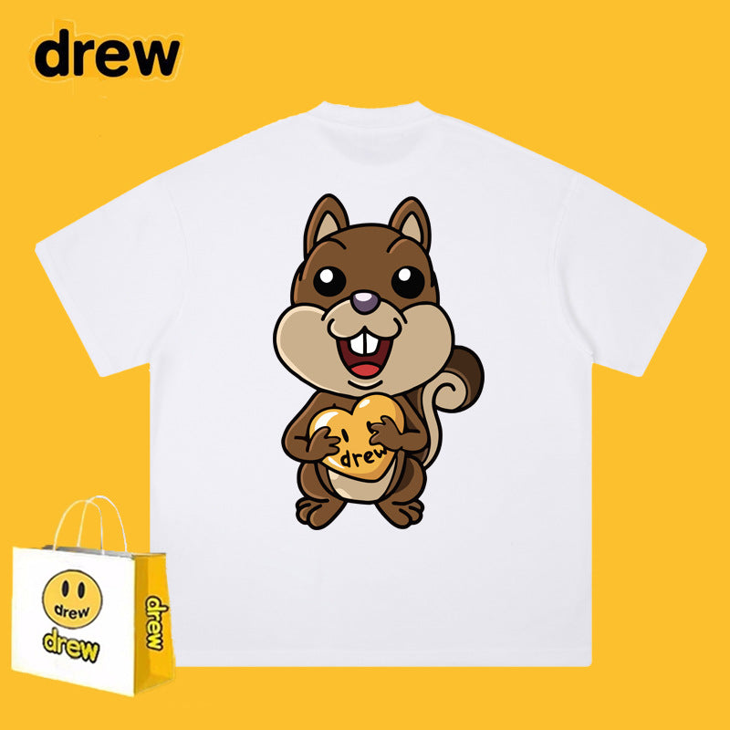 Drew T-shirts Short Sleeve Summer Loose