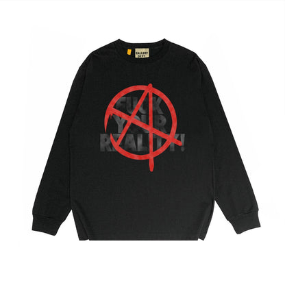 Gallery Dept Long Sleeved Shirt Fashion Brand Long Sleeve Long-Sleeved T-shirt Blouse