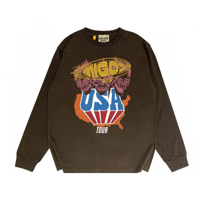 Gallery Dept Long Sleeve Shirt Long Sleeve Long-Sleeved T-shirt Blouse