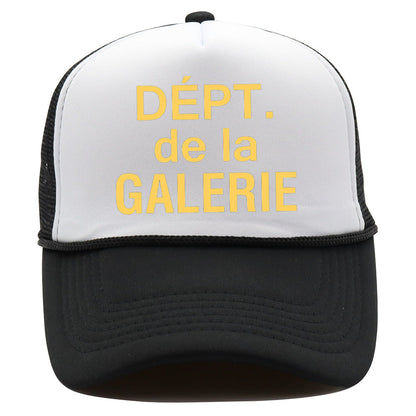 GALLERY DEPT Hat Mesh Cap Shade Summer Print Baseball Cap Casual Sunscreen Cap Outdoor