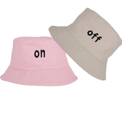 Drew House Justin Bieber Hat Bucket Hat Fishing Cap Cotton Print Fisherman Hat Smiling Face Bucket Hat Female Summer Outdoor Sun Hat
