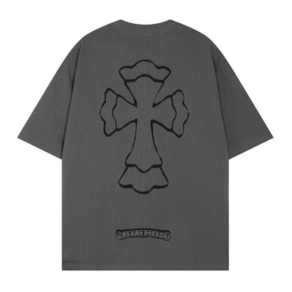 Chrome Heart T Shirts Cotton Short Sleeves