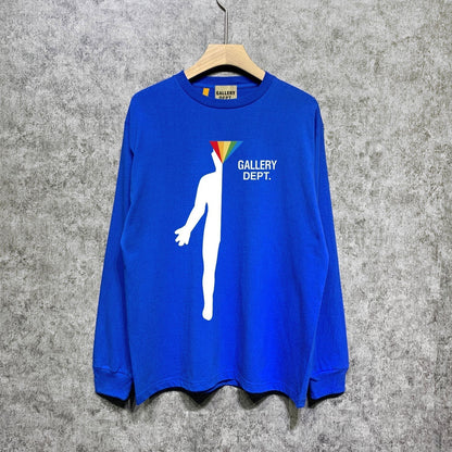 Gallery Dept Long Sleeved Shirt Fashion Brand Long Sleeve Long-Sleeved T-shirt Blouse