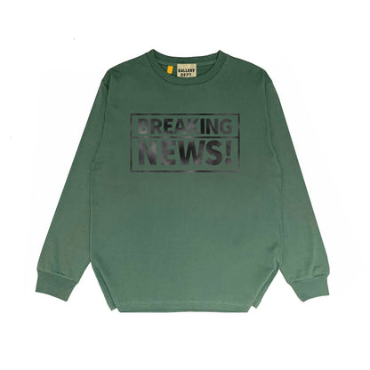 Gallery Dept Long Sleeved Shirt Fashion Brand Long Sleeve Long-Sleeved T-shirt Blouse