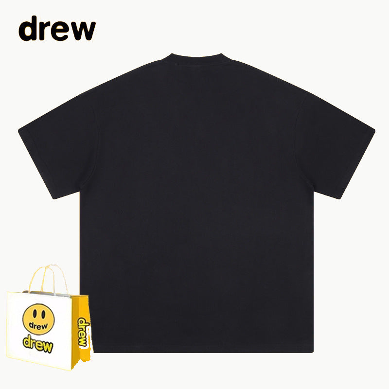 Drew T-shirts Short-Sleeved T-shirt Smiley Face