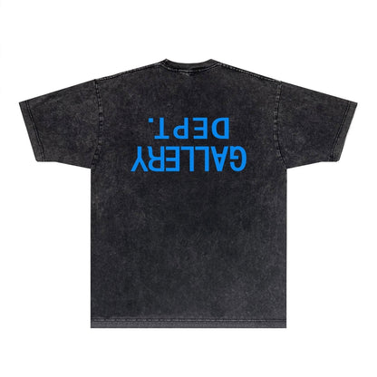 Gallery Dept T Shirts Tee Shirt Washed and Worn Short Sleeve T-shirt Blouse
