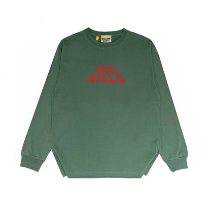 Gallery Dept Long Sleeved Shirt Fashion Brand Long Sleeve Long-Sleeved T-shirt Blouse