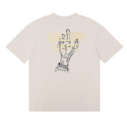Gallery Dept T Shirts High Street Fashion Brand Gallery Dept Printed Cotton Short Sleeve T-shirt