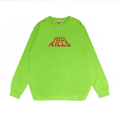 Gallery Dept Long Sleeved Shirt Fashion Brand Long Sleeve Long-Sleeved T-shirt Blouse