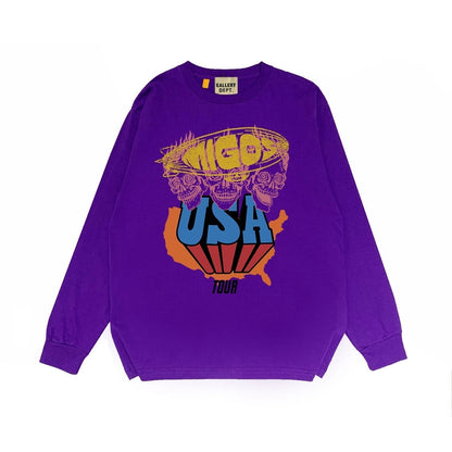 Gallery Dept Long Sleeve Shirt Long Sleeve Long-Sleeved T-shirt Blouse